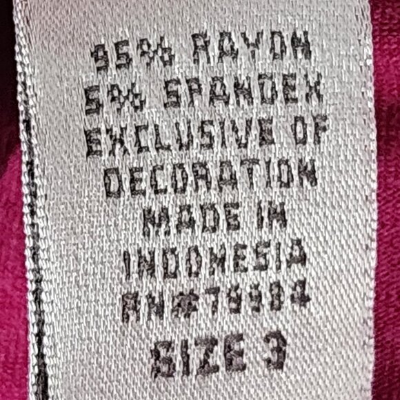 Chico's Berry Rayon Span Adj Silk Like Strap Neckline Stretch Cami Size 3 US XL - Picture 15 of 16